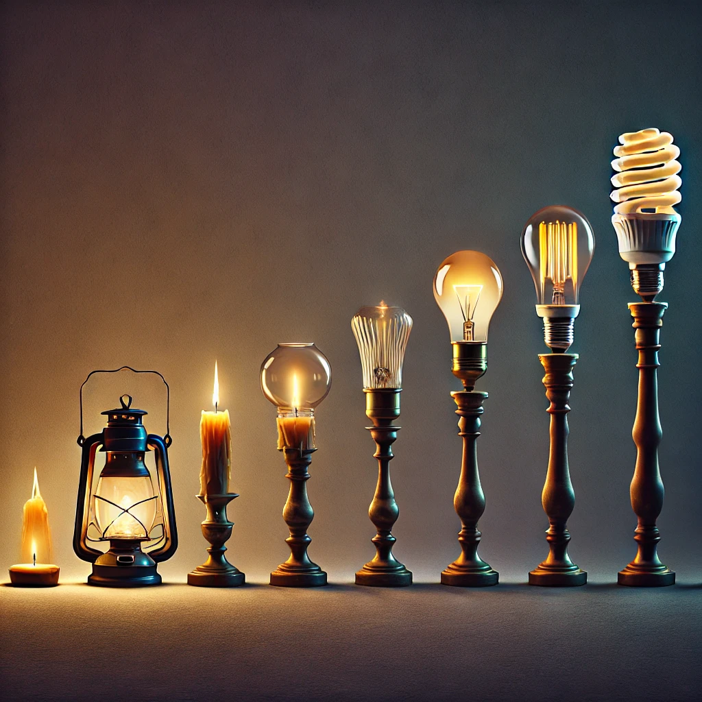Evolution of light